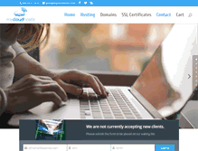 Tablet Screenshot of mycloudhosts.com